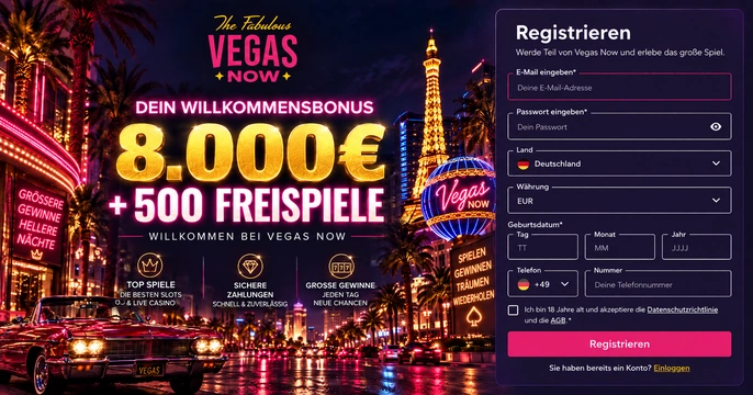 Vegas Now Login